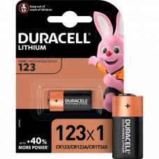 Элемент питания DURACELL Ultra 123 1шт