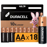 Элемент питания DURACELL Basic LR6 (АА) 18шт