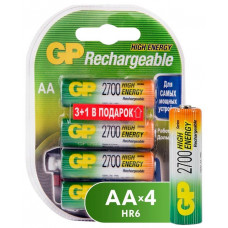 Аккумулятор GP HR6 2700 mah 4шт